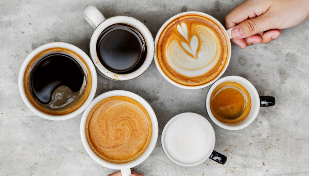 Couple enjoying coffee on the weekend