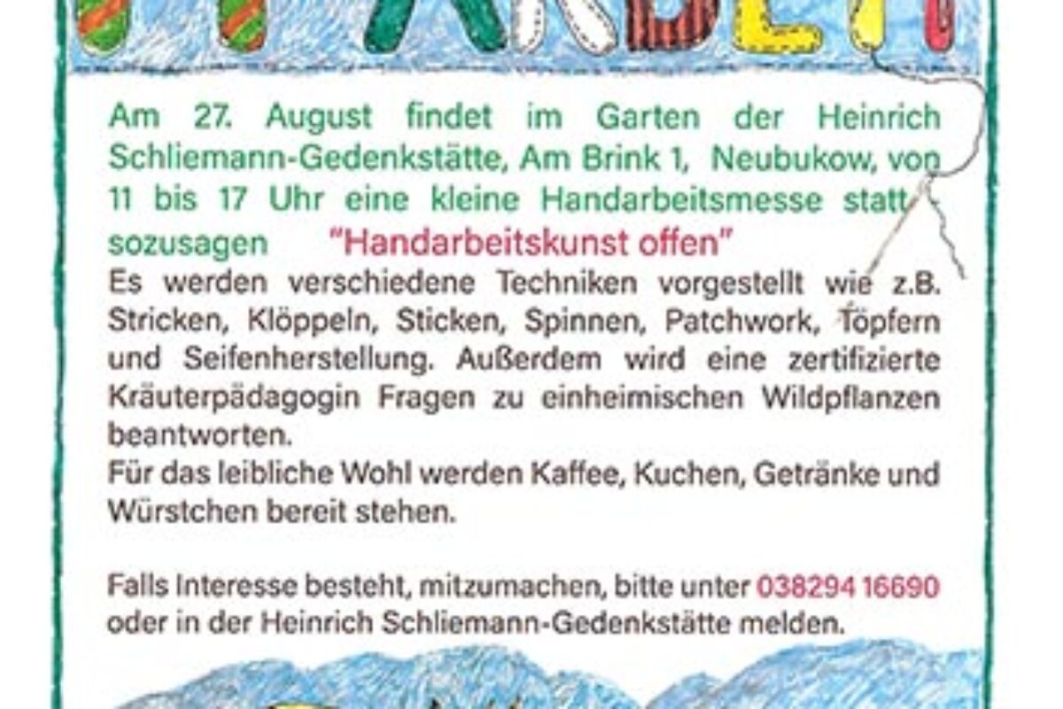 Handarbeit