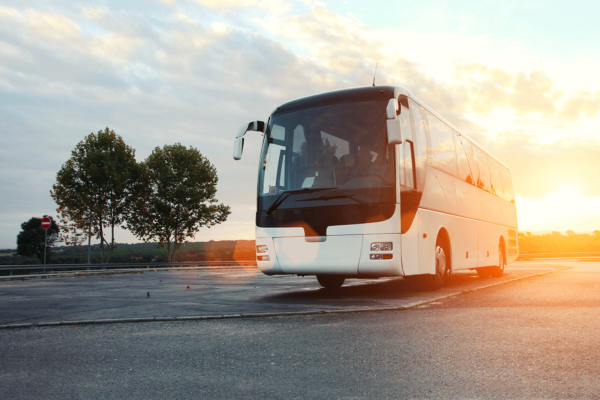 bus-parked-road