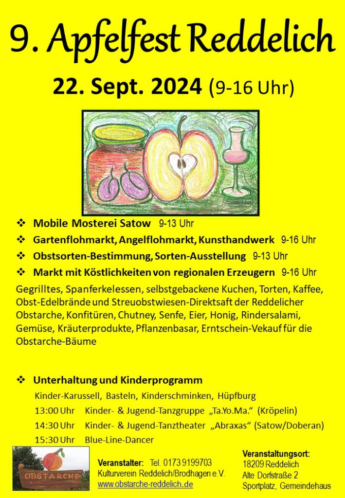 Apfelfest Reddelich