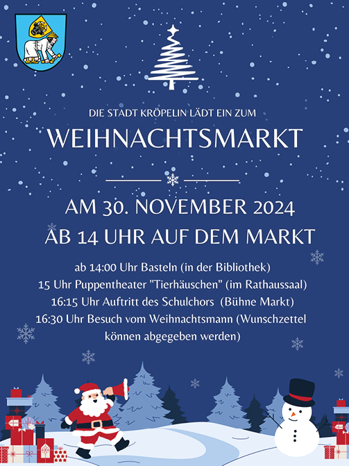 Weihnachtsmarkt Kröpelin 2024