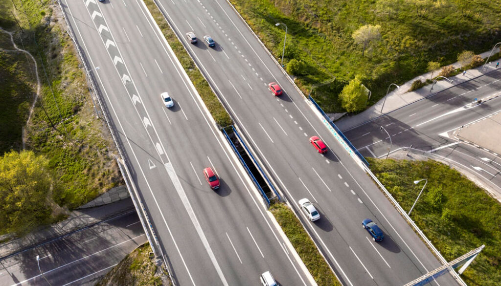 cars-driving-street-aerial-view