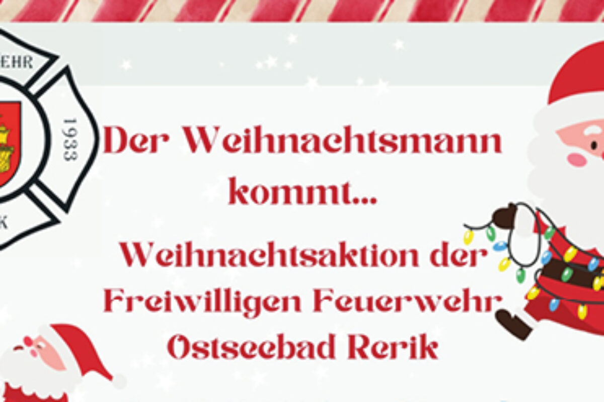 Der Weihnachtsmann kommt nach Rerik