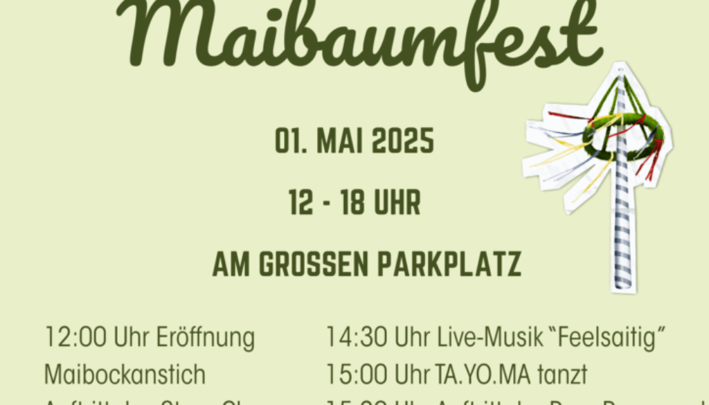 Maibaumfest 2025