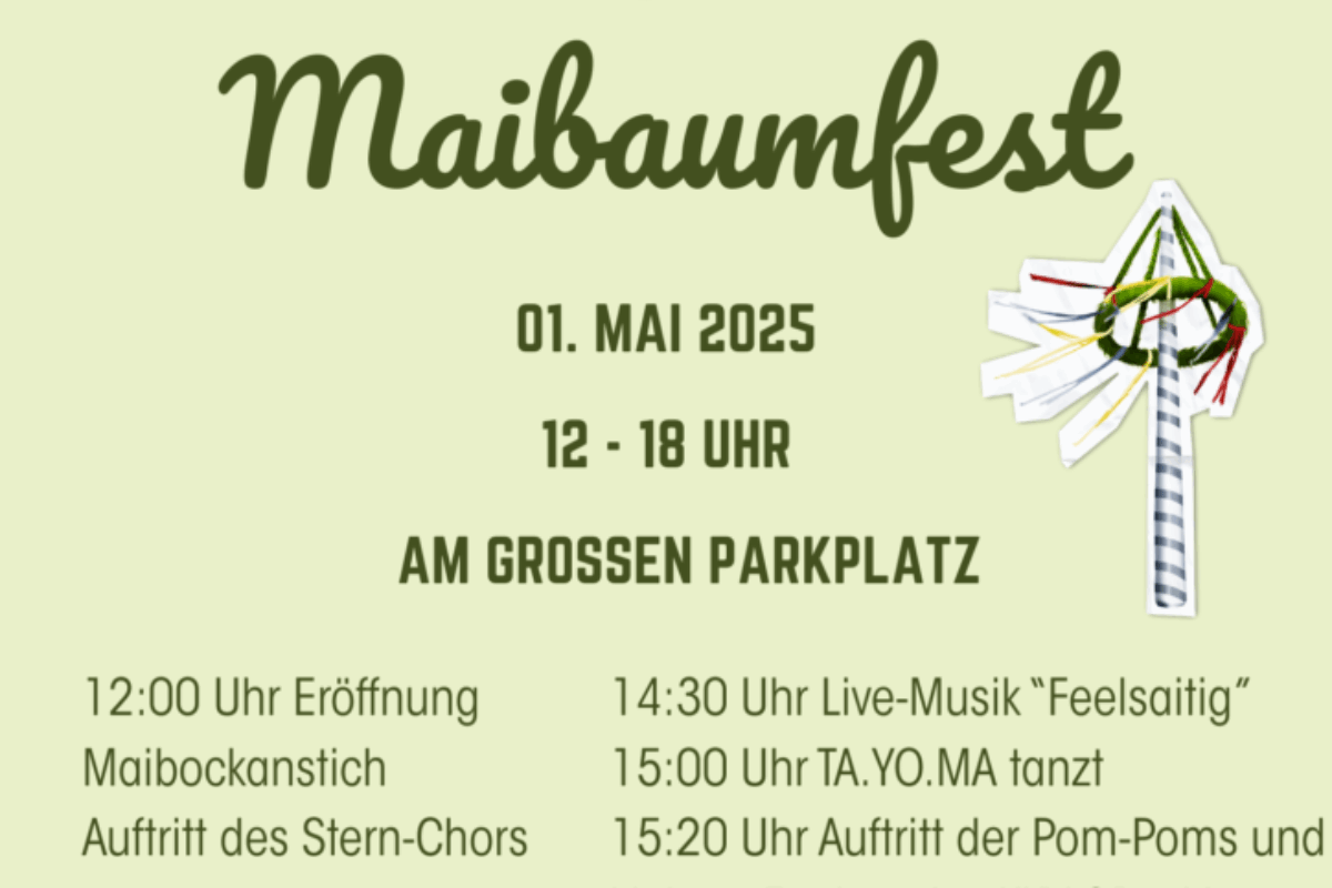 Maibaumfest 2025
