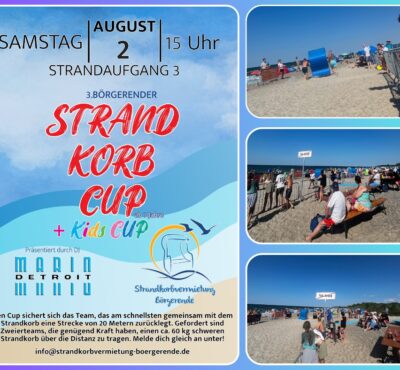 3. börgerender strandkorb cup