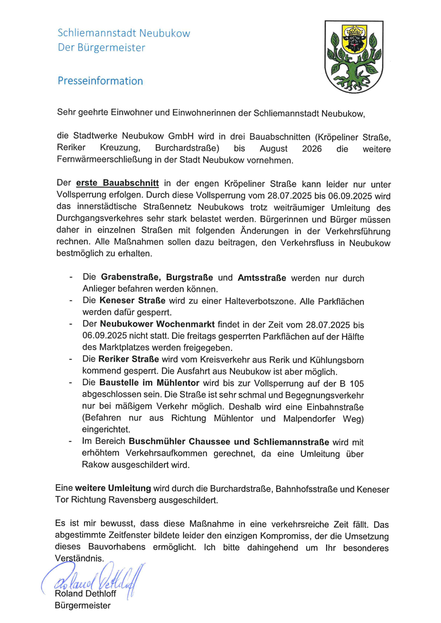 Presseinfo_Fernwärmenetzerweiterung